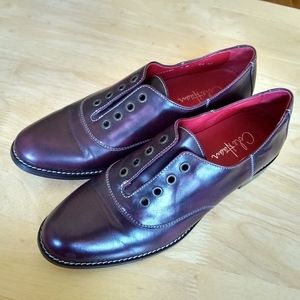 Cole Haan Burgundy Oxfords, 9B